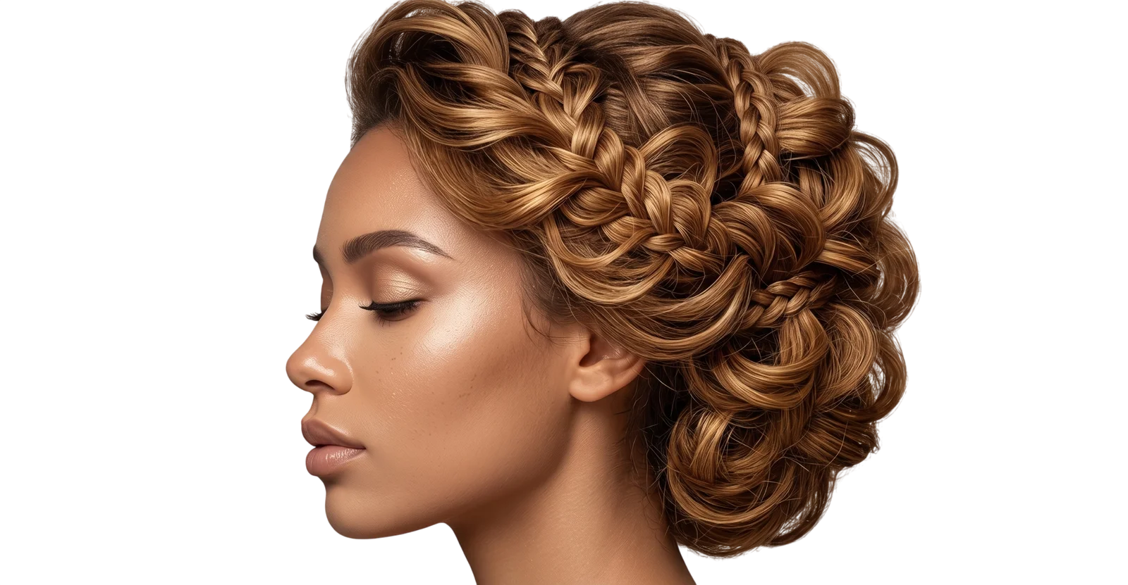Premium human hair extensions
