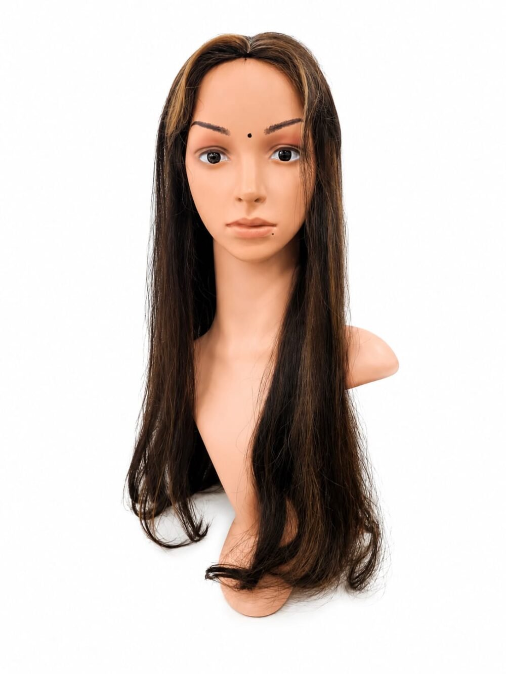 Brown Full /Half Head Wig