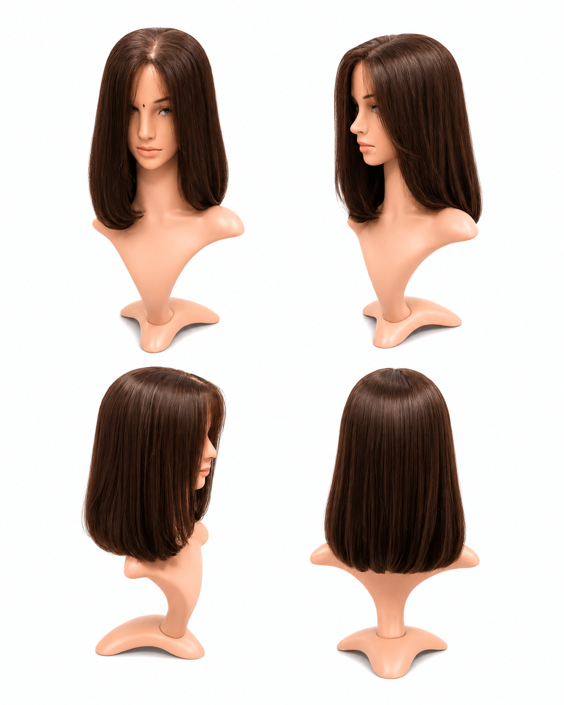 Brown womens full head wigsociety wig 4