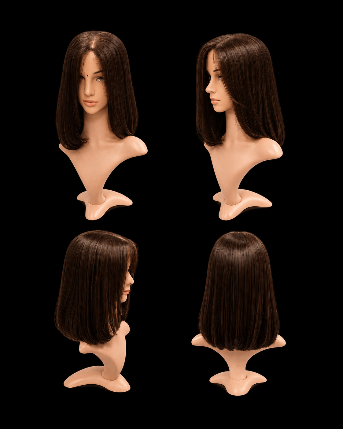 Brown womens full head wigsociety wig 7
