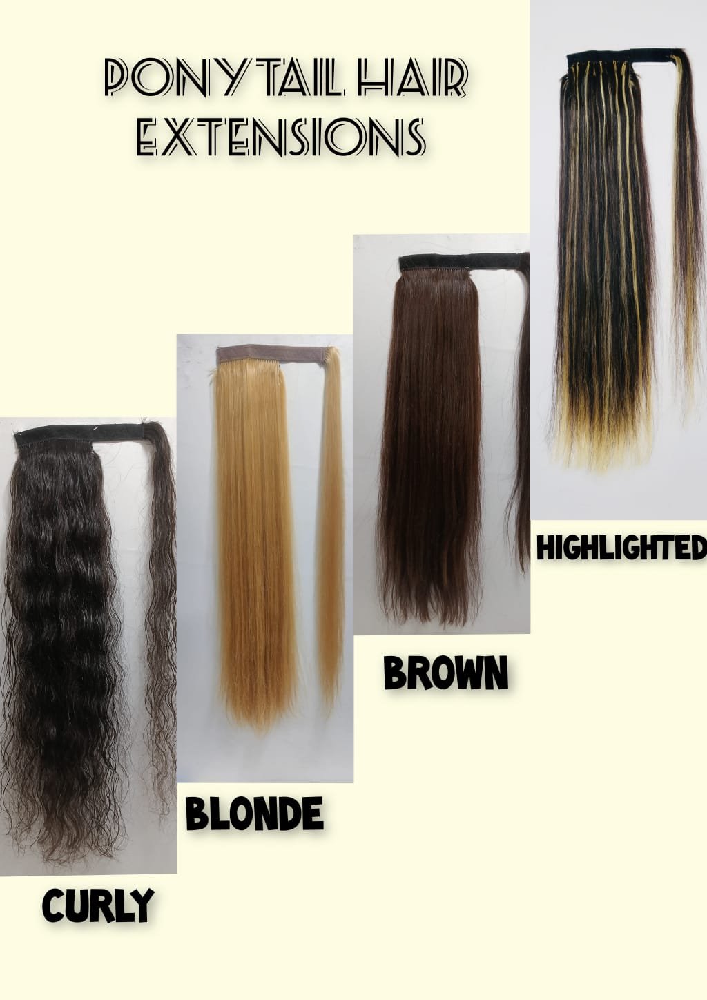Ponytail Hair Extensions 2