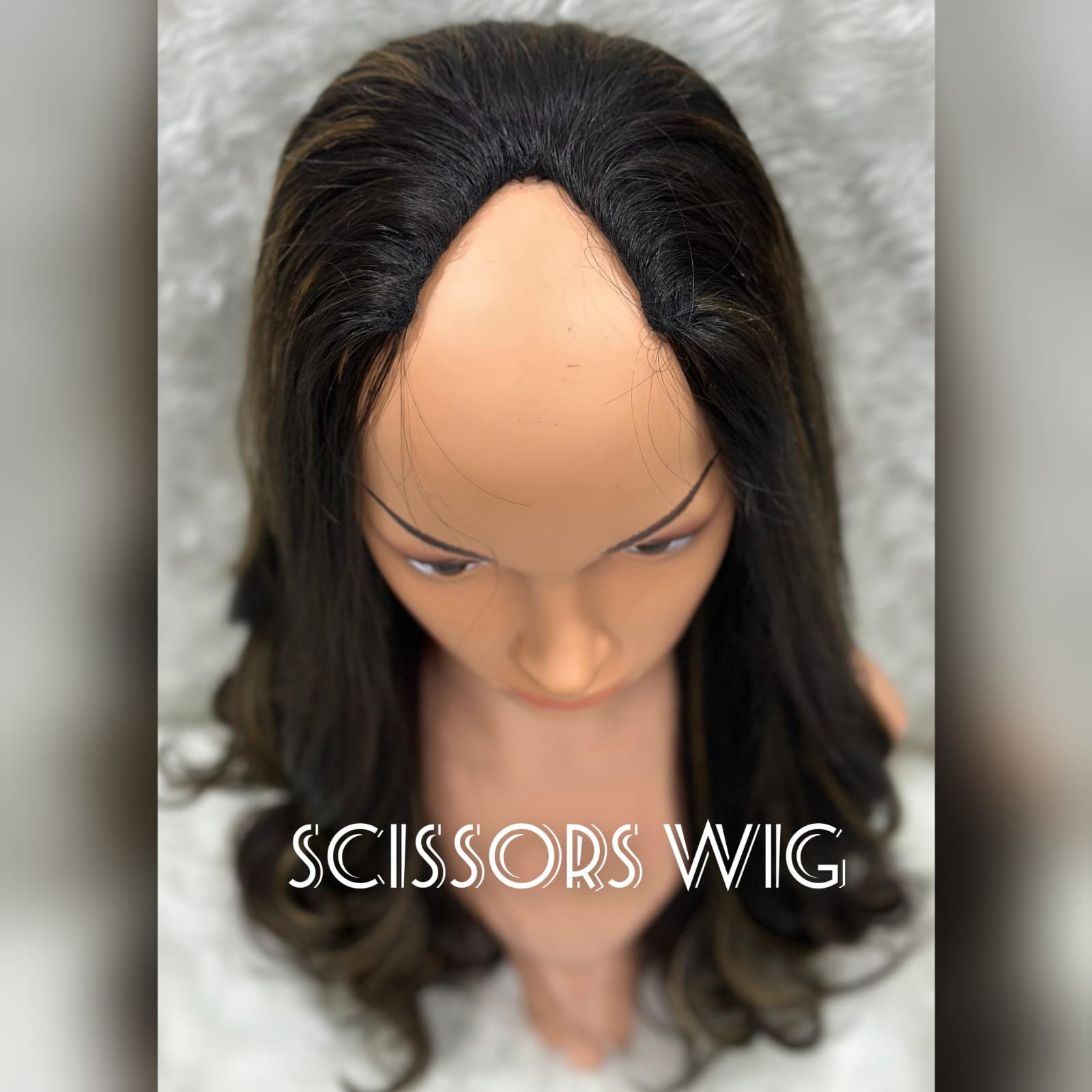 Scissors wigkaichi wig half wig